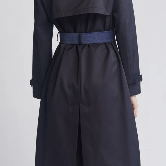 Sam Edelman Corduroy Contrast Trench Coat- Size Small - Picture 5 of 7